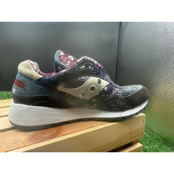 Saucony Retro- Shadow 6000- Running Sneakers - Purple/Blue- Size8.5M main image 5